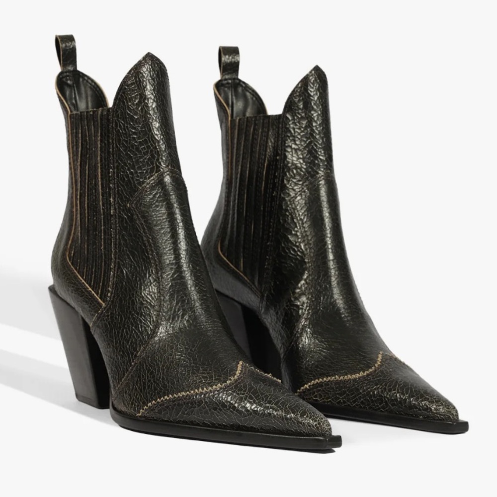 Brand new with box SCHUTZ 
Dolly Leather Bootie